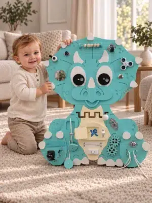 tablica manipulacyjna dinozaur triceratops
