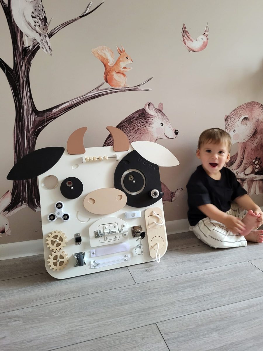 tablica montessori krowka quadro