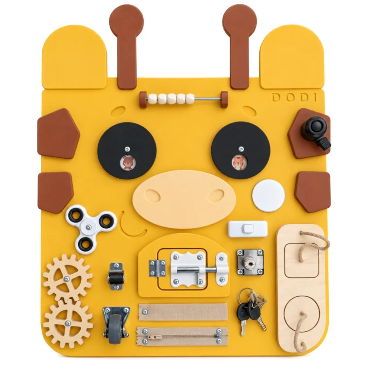 Tablica manipulacyjna Żyrafa DODI Quadro 57cm